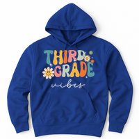 Third Grade Vibes For 3rd Grade Teacher Hoodie