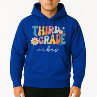 Third Grade Vibes For 3rd Grade Teacher Hoodie
