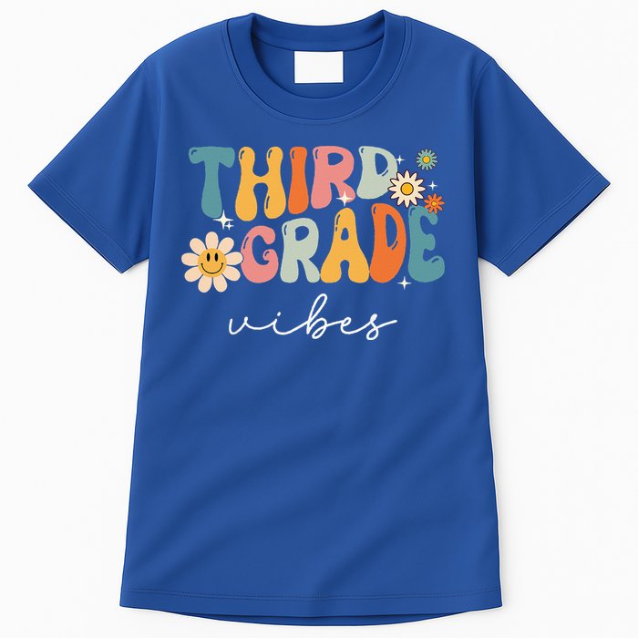 Third Grade Vibes For 3rd Grade Teacher Tall T-Shirt