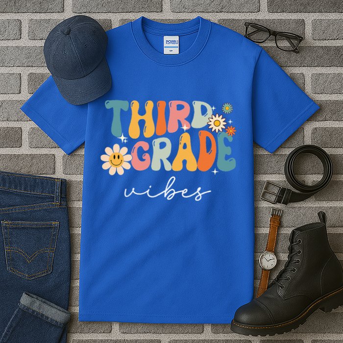 Third Grade Vibes For 3rd Grade Teacher Tall T-Shirt