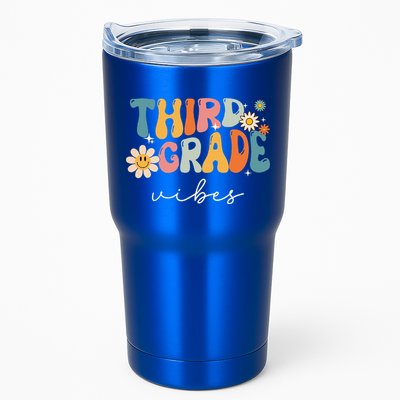 Third Grade Vibes For 3rd Grade Teacher Tumbler