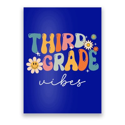 Third Grade Vibes For 3rd Grade Teacher Poster