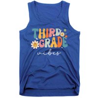 Third Grade Vibes For 3rd Grade Teacher Tank Top