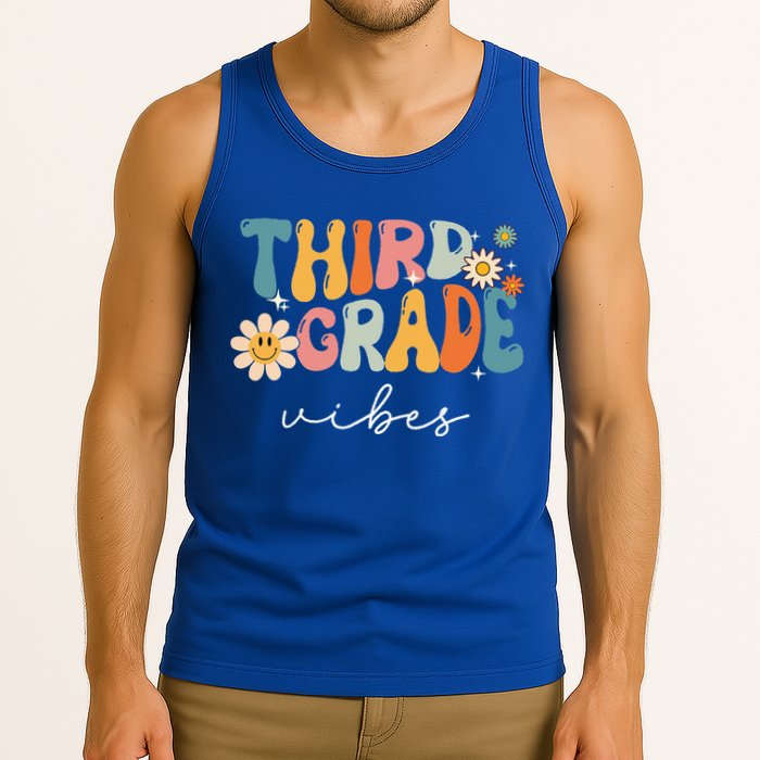 Third Grade Vibes For 3rd Grade Teacher Tank Top