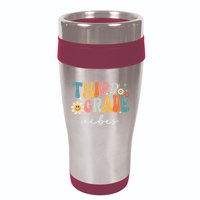 Third Grade Vibes For 3rd Grade Teacher 16oz Travel Tumbler