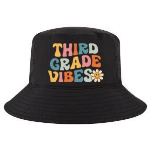 Third Grade Vibes 3rd Grade Team Retro 1st Day of School Cool Comfort Performance Bucket Hat