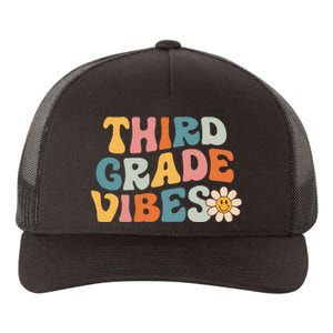 Third Grade Vibes 3rd Grade Team Retro 1st Day of School Yupoong Adult 5-Panel Trucker Hat