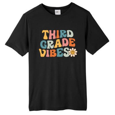 Third Grade Vibes 3rd Grade Team Retro 1st Day of School Tall Fusion ChromaSoft Performance T-Shirt