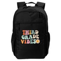 Third Grade Vibes 3rd Grade Retro Gnoovy Back To School Backpack