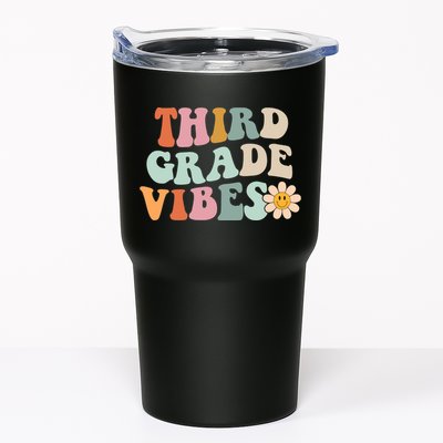 Third Grade Vibes 3rd Grade Retro Gnoovy Back To School Tumbler