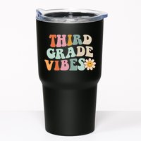 Third Grade Vibes 3rd Grade Retro Gnoovy Back To School Tumbler