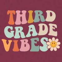 Third Grade Vibes 3rd Grade Retro Gnoovy Back To School 16oz Travel Tumbler