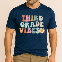 Third Grade Vibes 3rd Grade Retro Gnoovy Back To School Performance Shirt