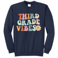 Third Grade Vibes 3rd Grade Retro Gnoovy Back To School Sweatshirt