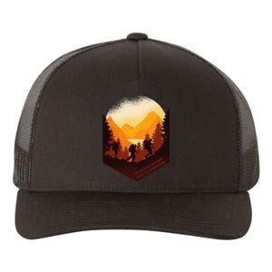 The Greatest View Comes After The Hardest Climb Hiking Yupoong Adult 5-Panel Trucker Hat