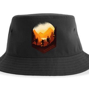 The Greatest View Comes After The Hardest Climb Hiking Sustainable Bucket Hat