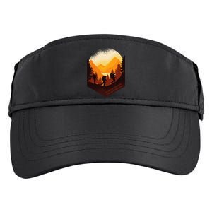 The Greatest View Comes After The Hardest Climb Hiking Adult Drive Performance Visor