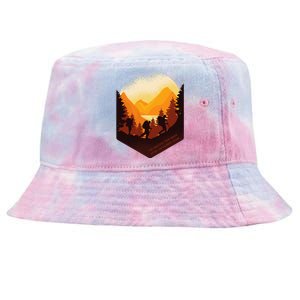 The Greatest View Comes After The Hardest Climb Hiking Tie-Dyed Bucket Hat