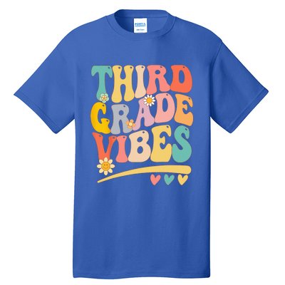 Third Grade Vibes For 3rd Grade Teacher Tall T-Shirt