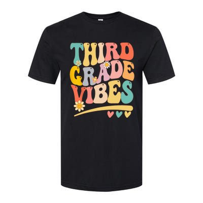 Third Grade Vibes For 3rd Grade Teacher Softstyle® CVC T-Shirt