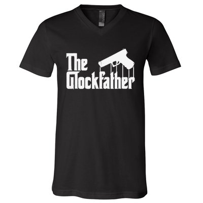 The Glockfather Vintage V-Neck T-Shirt