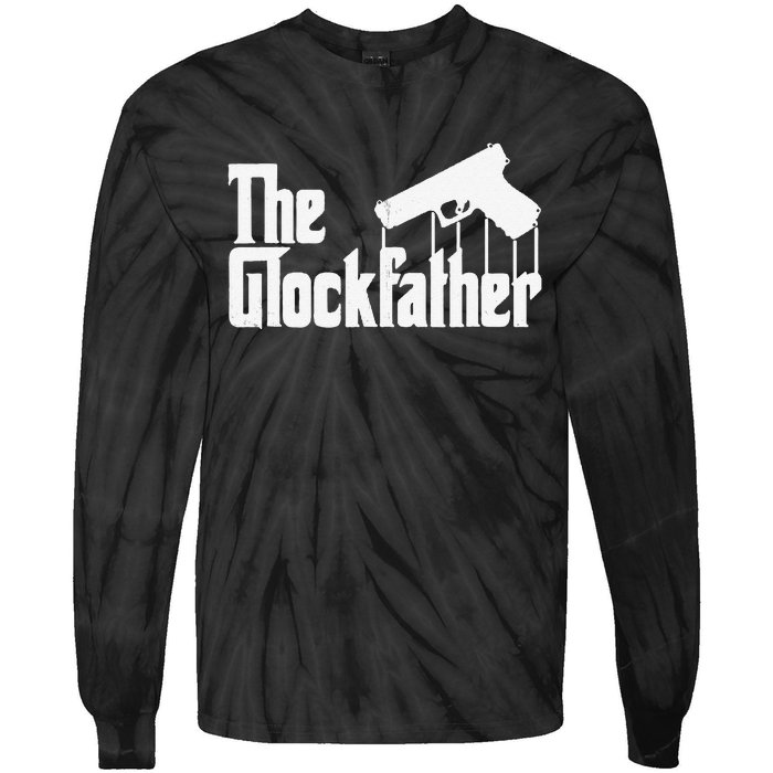 The Glockfather Vintage Tie-Dye Long Sleeve Shirt