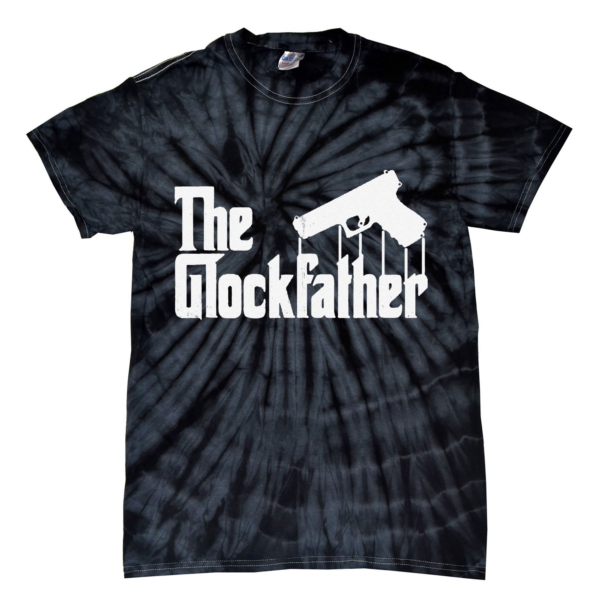 The Glockfather Vintage Tie-Dye T-Shirt