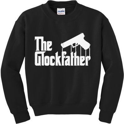The Glockfather Vintage Kids Sweatshirt