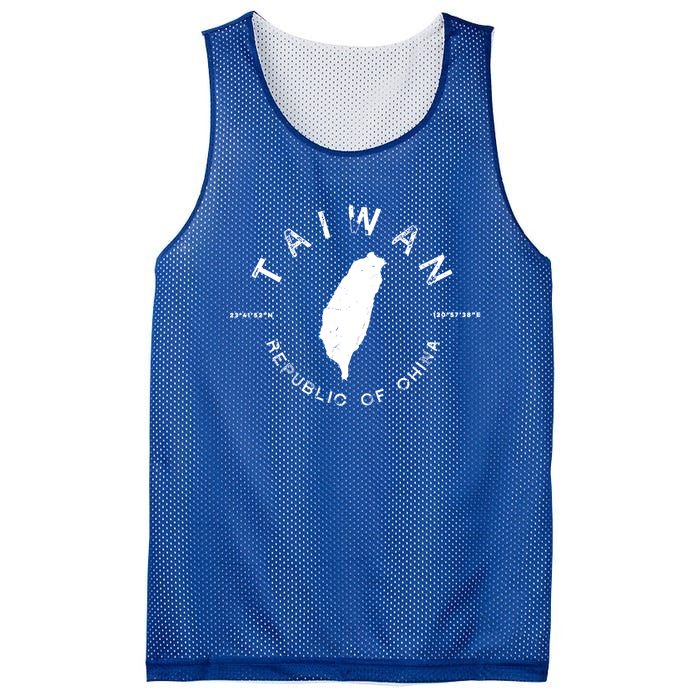 Taiwan Graphic Vintage Funny Gift Mesh Reversible Basketball Jersey Tank