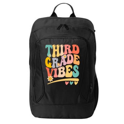 Third Grade Vibes For Girl Boy 3rd Grade Teacher City Backpack