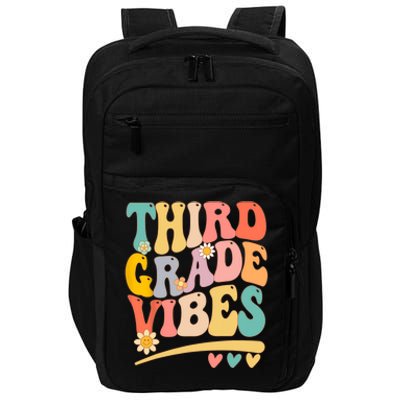 Third Grade Vibes For Girl Boy 3rd Grade Teacher Impact Tech Backpack