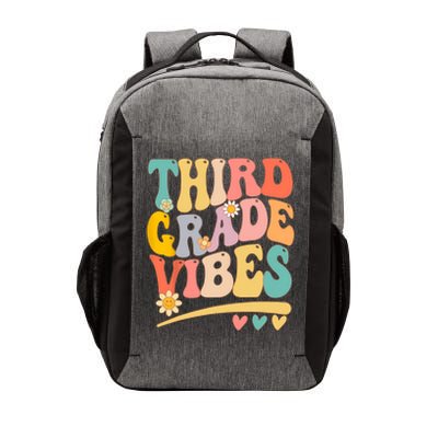 Third Grade Vibes For Girl Boy 3rd Grade Teacher Vector Backpack