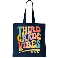 Third Grade Vibes For Girl Boy 3rd Grade Teacher Tote Bag