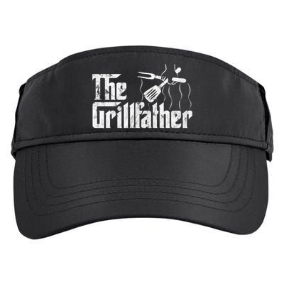 The Grillfather Vintage Bbq Barbecue Grill Chef Gift Idea Cool Gift Adult Drive Performance Visor