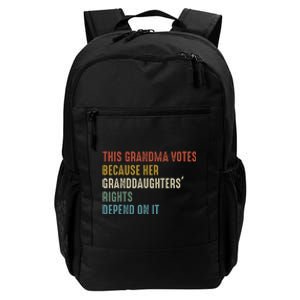 This Grandma Votes Because Her Granddaughters Rights Daily Commute Backpack