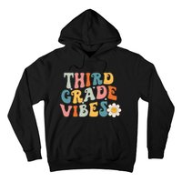 Third Grade Vibes 3rd Grade Team Retro 1st Day Of School Hoodie