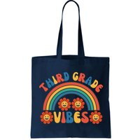 Third Grade Vibes Retro Groovy Third First Day Of School Bag