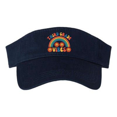 Third Grade Vibes Retro Groovy Third First Day Of School Visor