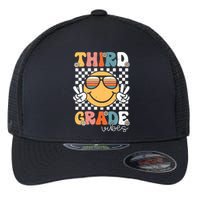 Third Grade Vibes Smile First Day Of School 3rd Grade Team Flexfit Unipanel Trucker Cap