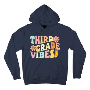 Third Grade Vibes 3rd Grade 1st Day Of School Teacher Hoodie