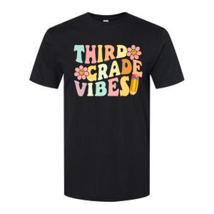 Third Grade Vibes 3rd Grade 1st Day Of School Teacher Softstyle CVC T-Shirt