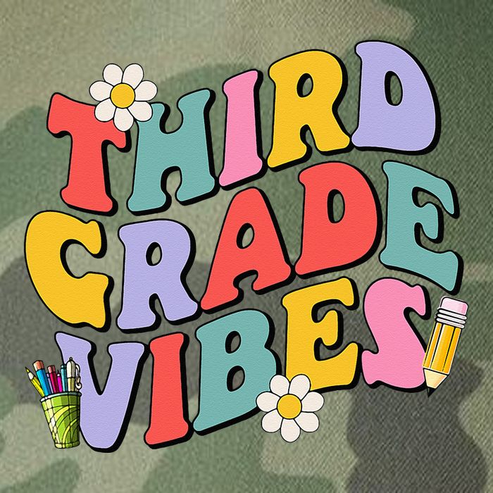 Third Grade Vibes Back To School 3rd Grade Team 1st Day Legacy Tie Dye Trucker Hat