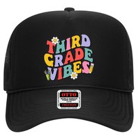 Third Grade Vibes Back To School 3rd Grade Team 1st Day Trucker Hat