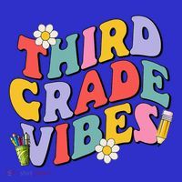 Third Grade Vibes Back To School 3rd Grade Team 1st Day Bag