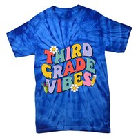 Third Grade Vibes Back To School 3rd Grade Team 1st Day Tie-Dye T-Shirt