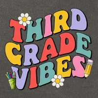 Third Grade Vibes Back To School 3rd Grade Team 1st Day Cotton Canvas Backpack