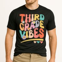 Third Grade Vibes Back To School 3rd Grade Teacher Performance Shirt