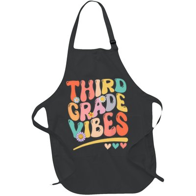 Third Grade Vibes Back To School 3rd Grade Teacher Apron