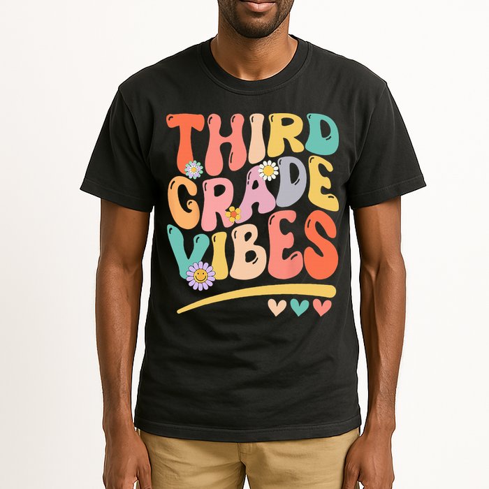 Third Grade Vibes Back To School 3rd Grade Teacher Tall T-Shirt