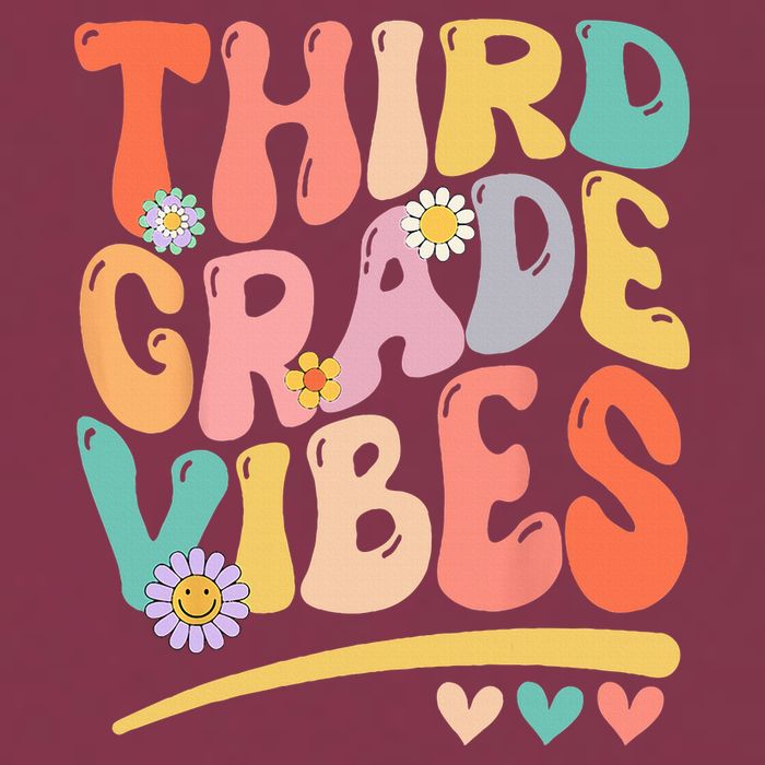 Third Grade Vibes Back To School 3rd Grade Teacher 16oz Travel Tumbler